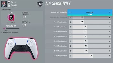 Discord server httpsdiscord. . Best controller settings for rainbow six siege ps5